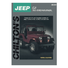 Manual - Chilton Jeep CJ 45-70 repair manual